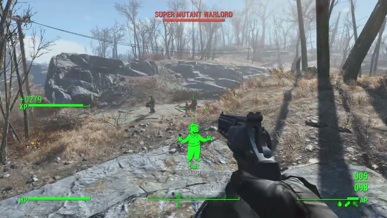 3 WARLORDS WITH MINIGUNS 😡 - FALLOUT 4 SURVIVAL MODE (PS5)