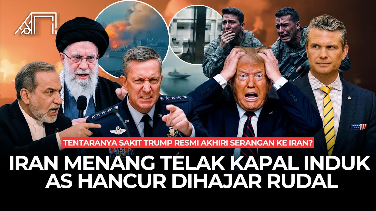 Trump Panik Tentaranya Lari Ketakutan Sembunyi di Gurun Dikejar Armada Nyamuk Iran! Bab Baru Iran AS