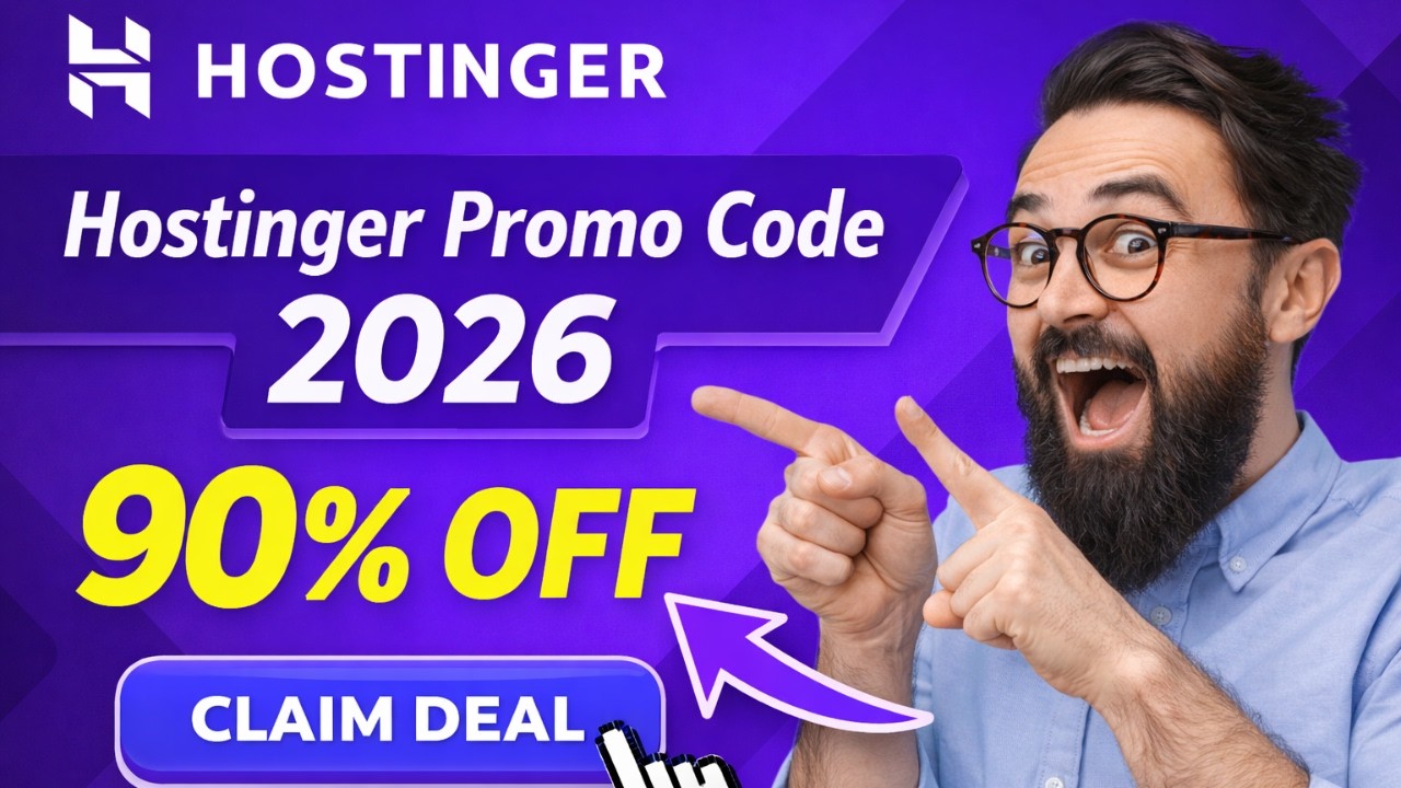Hostinger Promo Code 2026 🔥 Get 90% OFF + WordPress Hosting Coupon