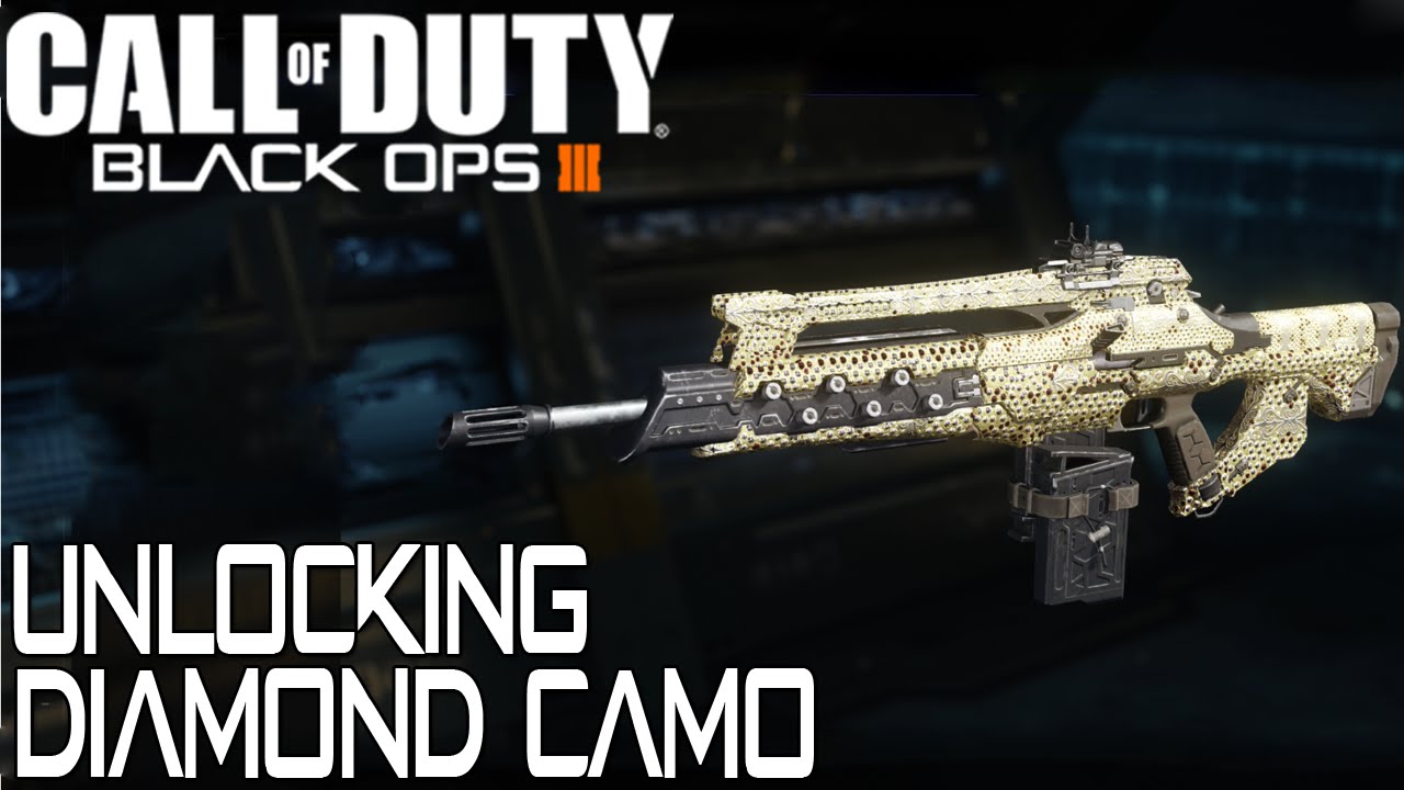 Black Ops 3 Unlocking Diamond Camo Assault Rifles!