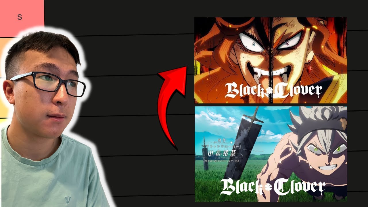 I Rank EVERY BLACK CLOVER OPENING (1-13)