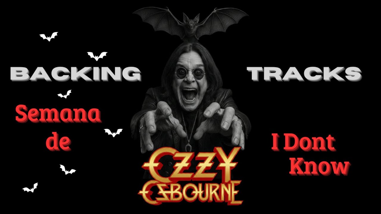 Backing Track Ozzy Osbourne I Dont Know
