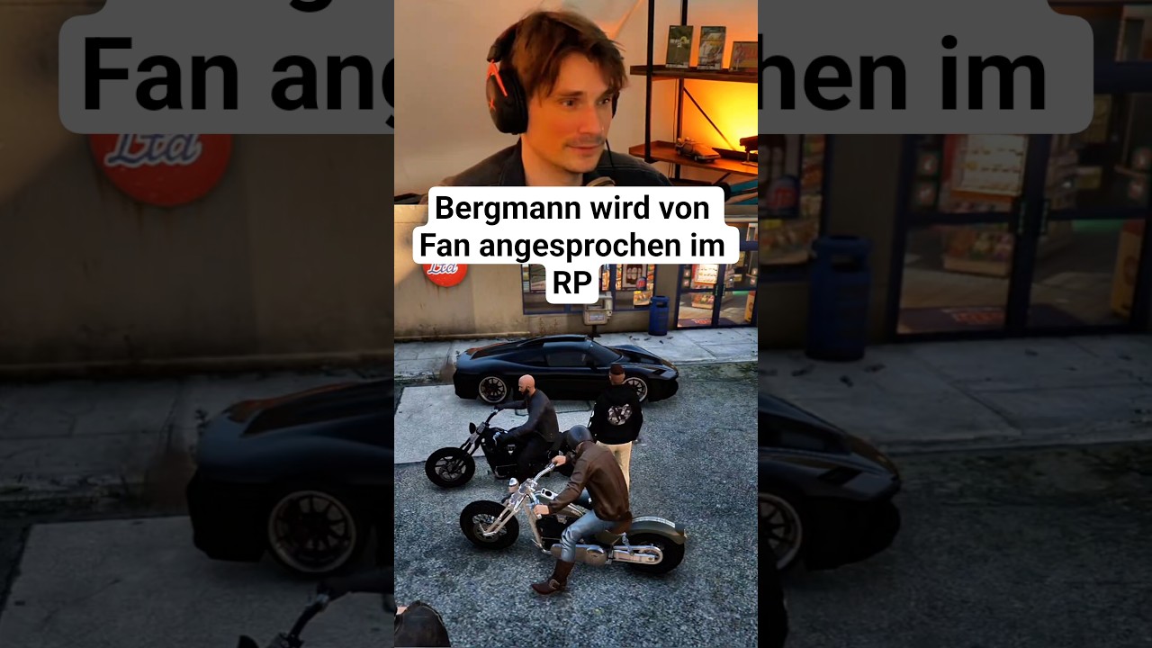 Bergmann wird von Fan angesprochen im RP #gvmp #GTA5 #GTARP #RP #Clips @HerrBergmann