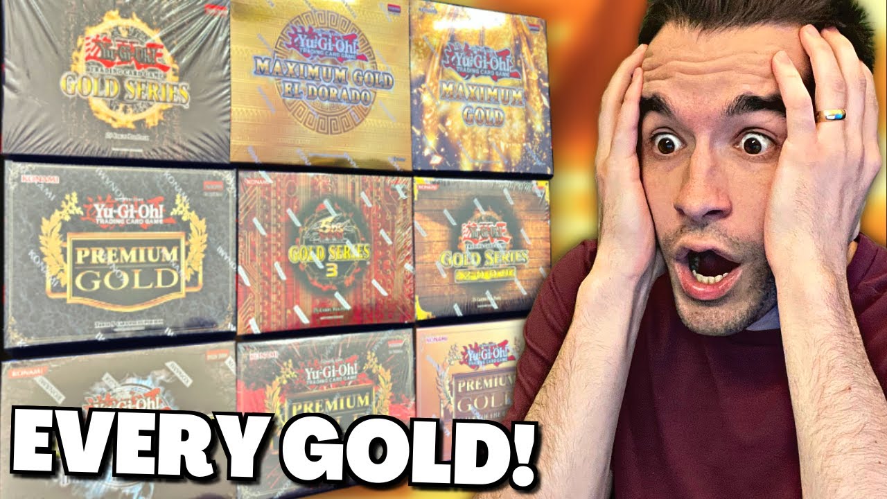 I Opened EVERY Gold Series Pack Ever Made!
