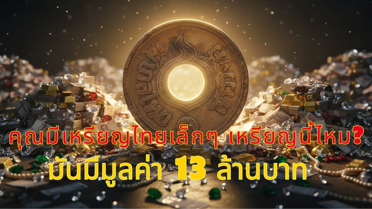 คุณมีเหรียญไทยเล็กๆ เหรียญนี้ไหม? มันมีมูลค่า 13 ล้านบาท