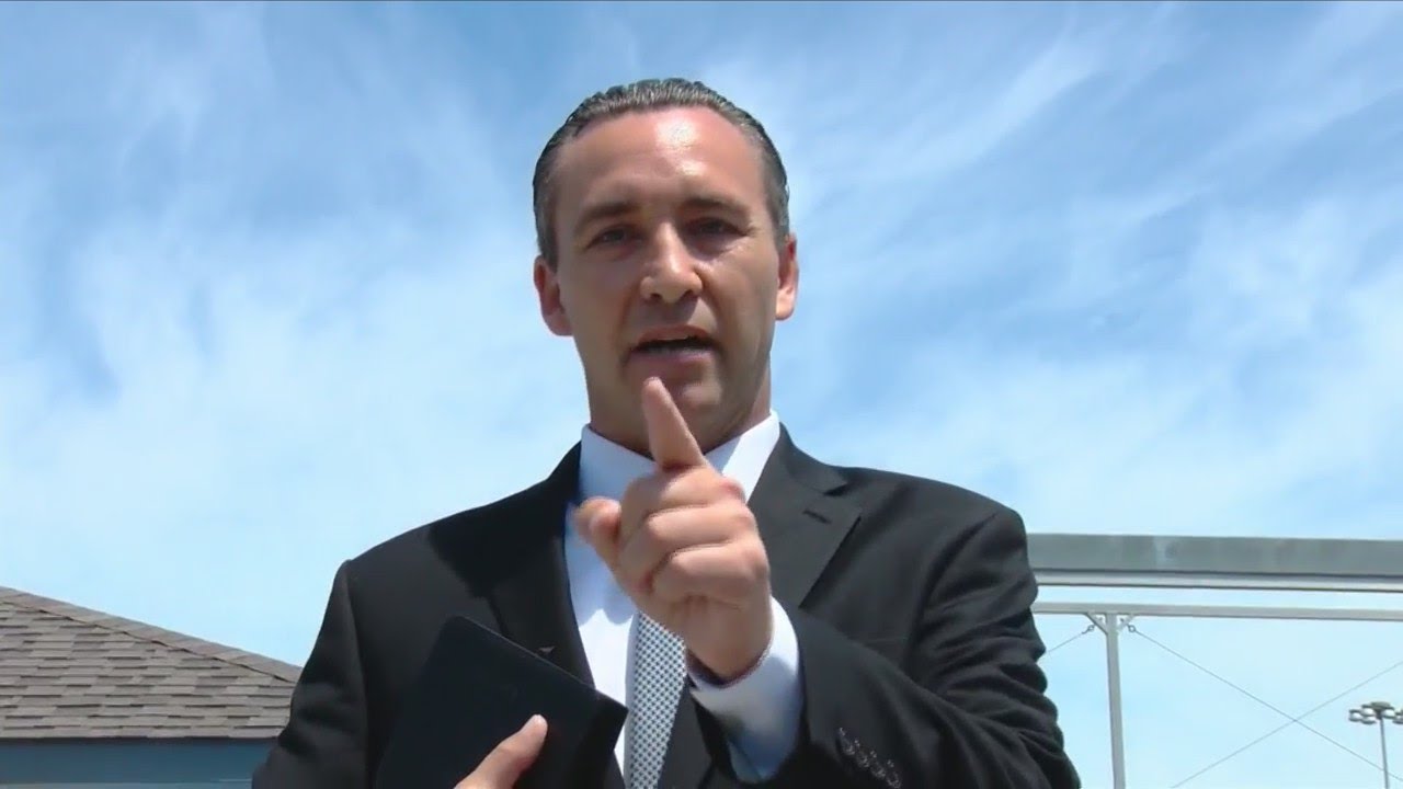 Tony Spell addresses supporters after posting bond