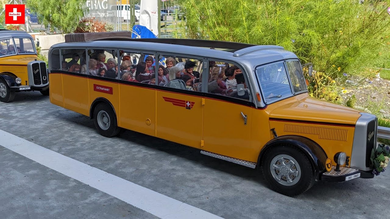 NOSTALGIC HANDMADE RC SAURER TRUCKS & BUSES