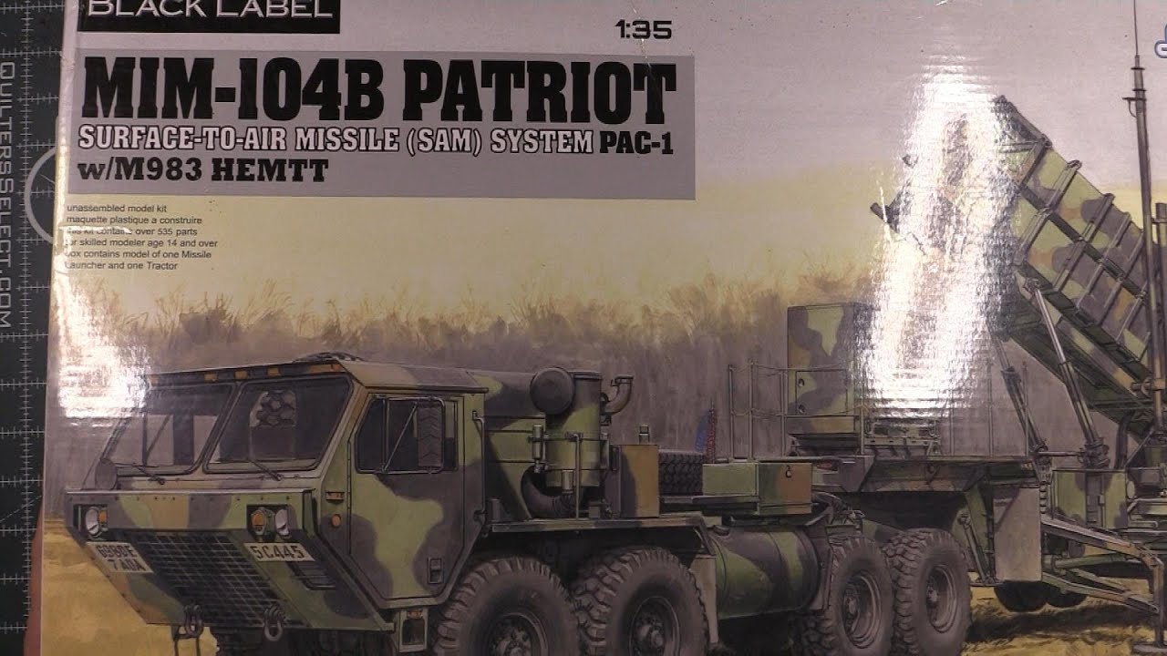 1/35 Dragon MIM-104B Patriot Surface to Air Missile System with M983 HEMTT In box review