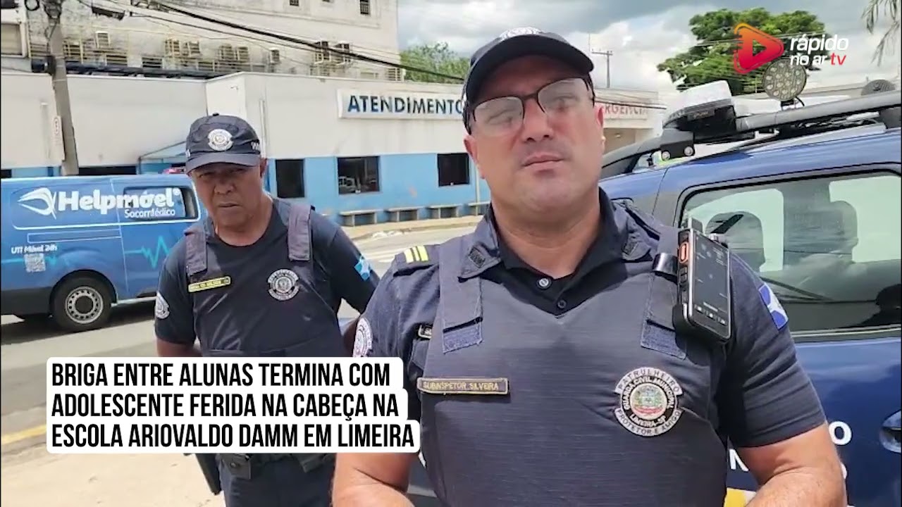 Briga entre alunas termina com adolescente ferida na cabeça na escola Ariovaldo Damm em Limeira