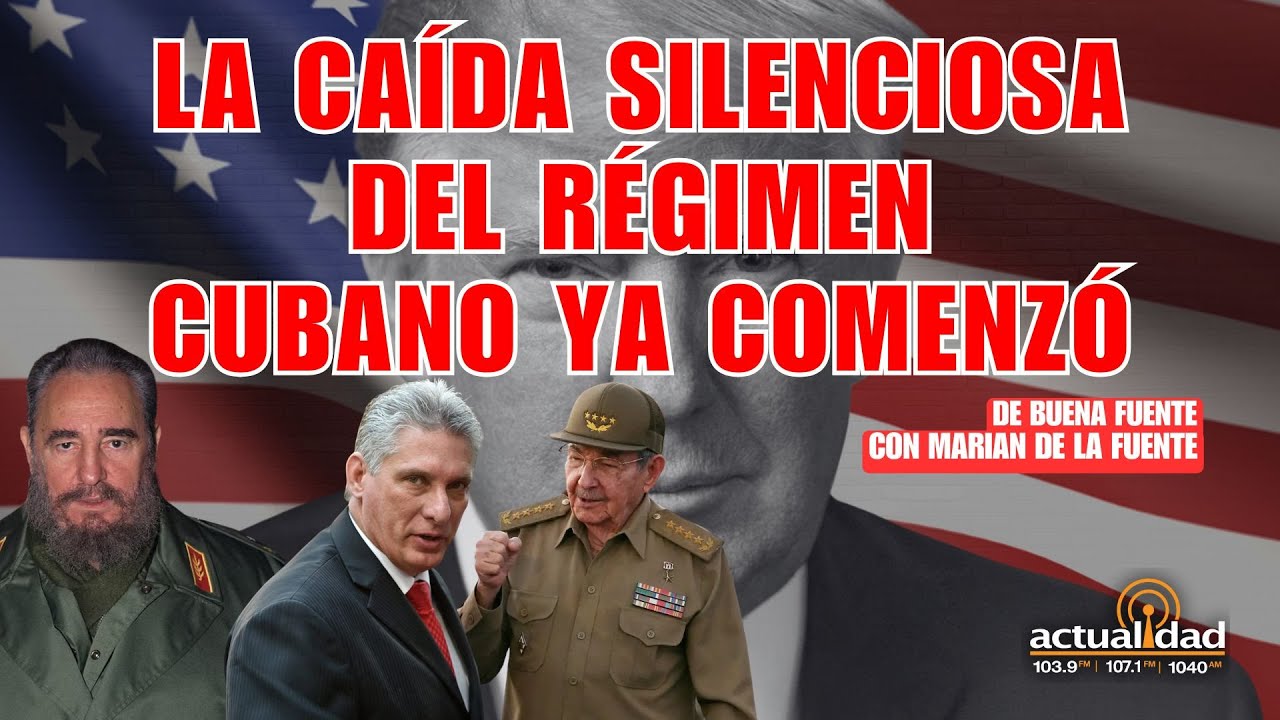 DICTADURA SIN OXÍGENO: NADIE QUIERE AYUDAR A CUBA | De Buena Fuente con Marian