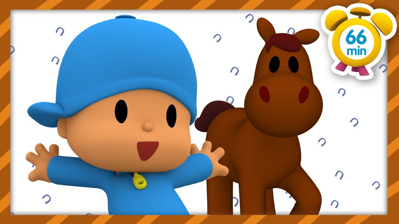 🐴  POCOYO T&Uuml;RK - At &Ccedil;iftliği Maceramız  [ 66 dakika ] &Ccedil;ocuklar i&ccedil;in &Ccedil;IZGI FILMLER