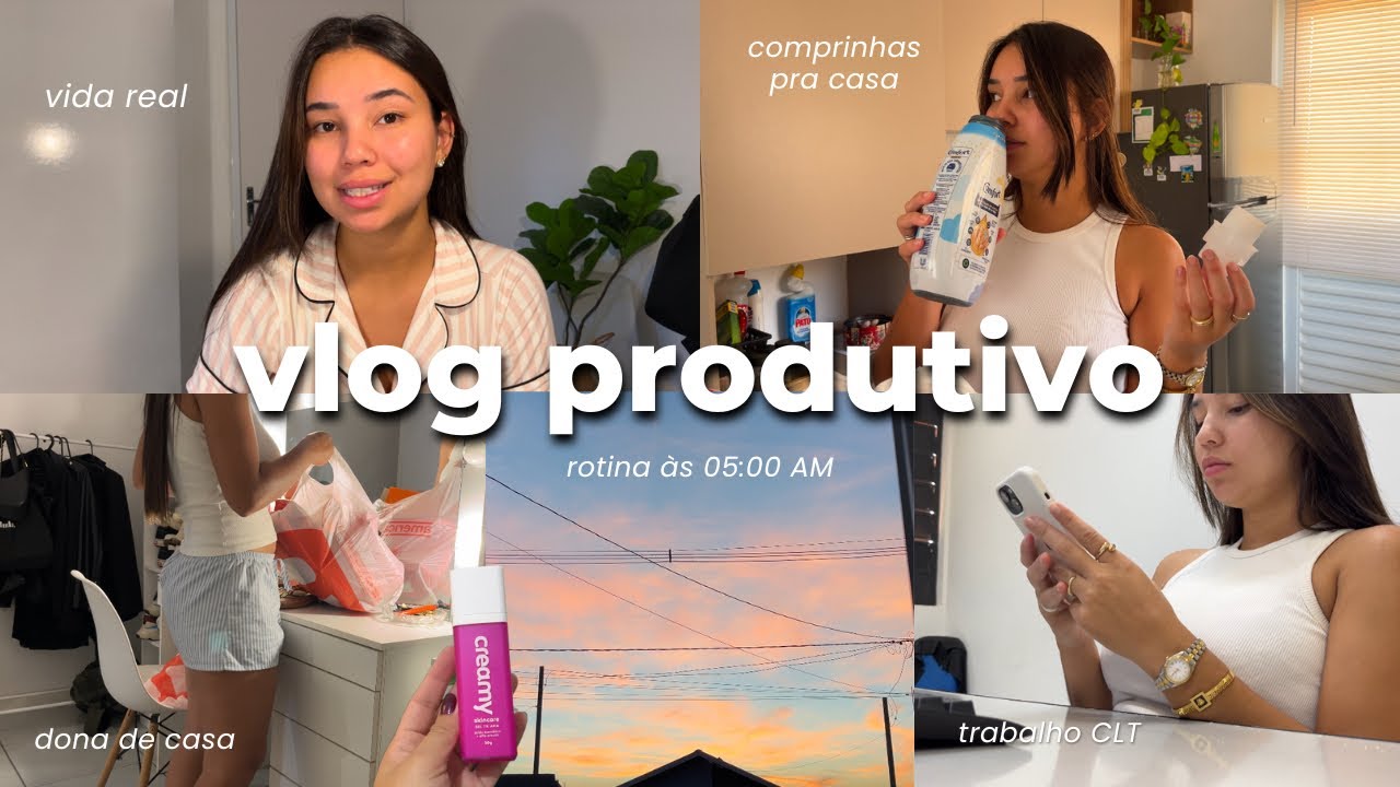 VLOG ROTINA PRODUTIVA | vida real, organização em casa, trabalho clt, comprinhas, shein, bate-papo..