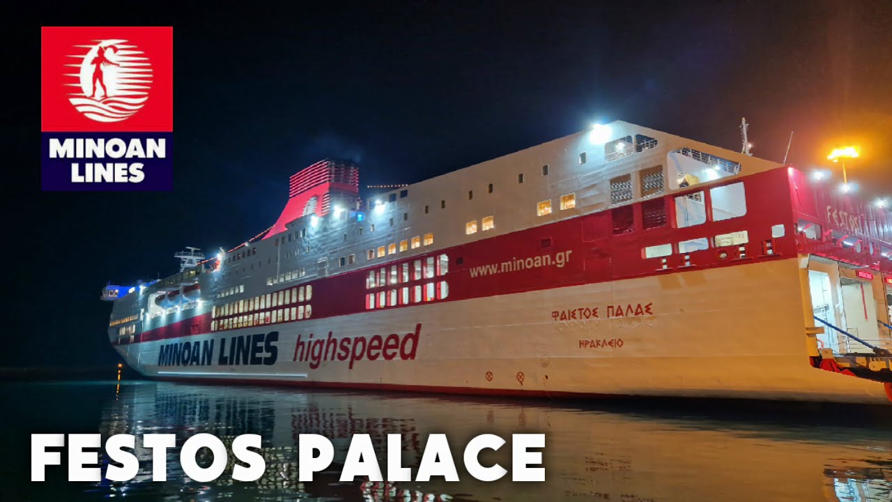 Heraklion to Piraeus | Minoan Lines (Festos Palace)