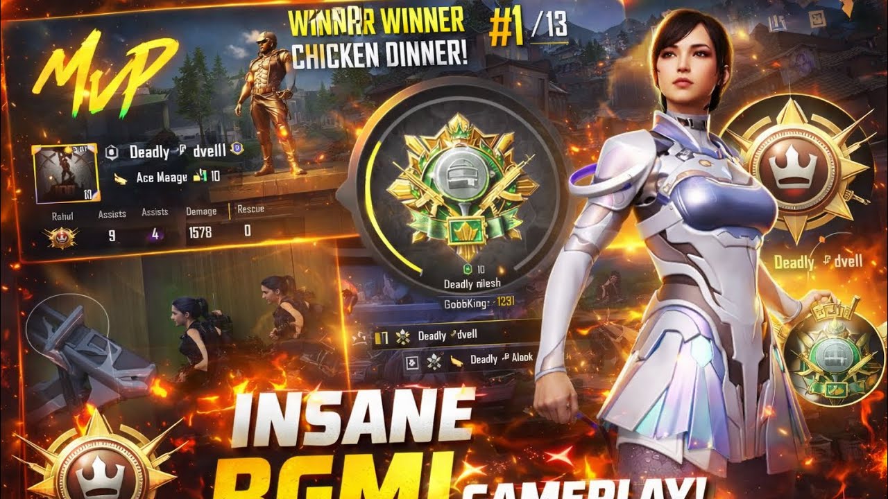 Never need a support in game  your hardworking give you motivation #battleroyalegame #bgmi 