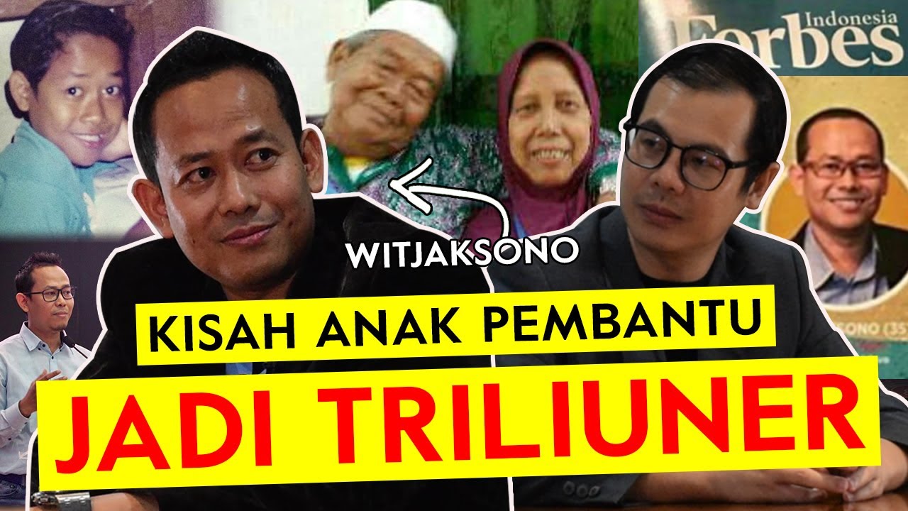 Kisah Inspirasi Nyata | Anak Pembantu jadi Pebisnis Kaya | Witjaksono