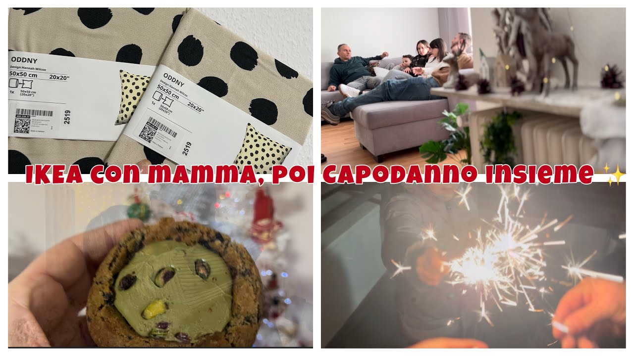 IKEA con mamma, poi Capodanno insieme ✨