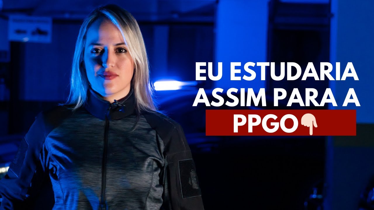Como eu estudaria para a PPGO
