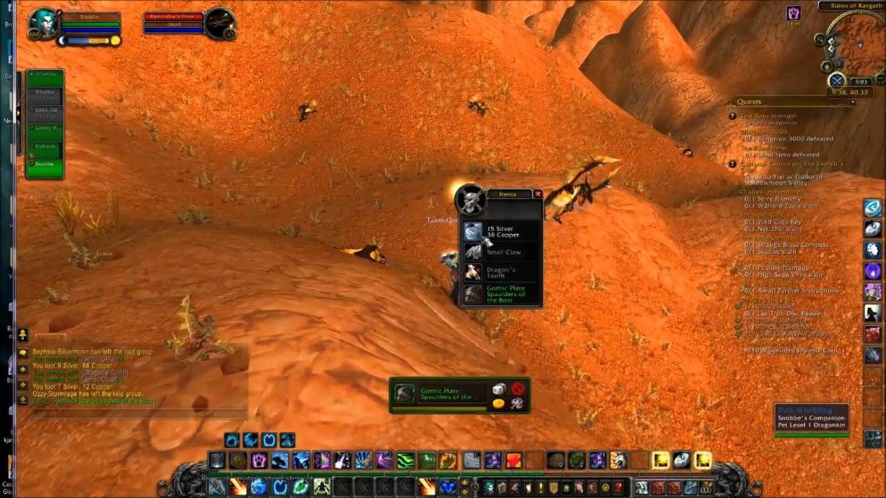 World Of Warcraft Gold Guide: 15k/gold hr (Dark Whelpling) wod gold farm route