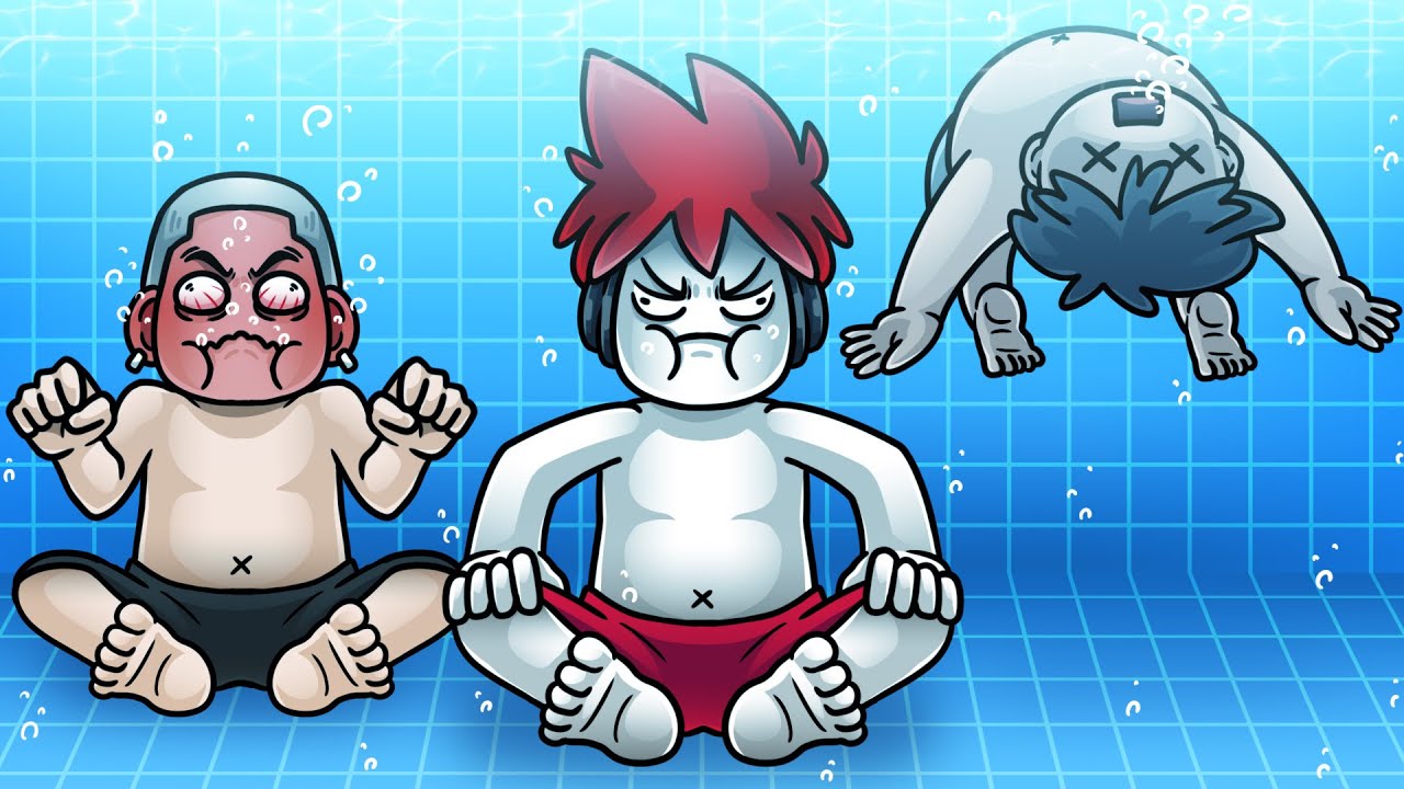 Roblox : Last To Leave Pool Win 🥽 ใครออกจากสระเป็นคนสุดท้าย ชนะ !!!