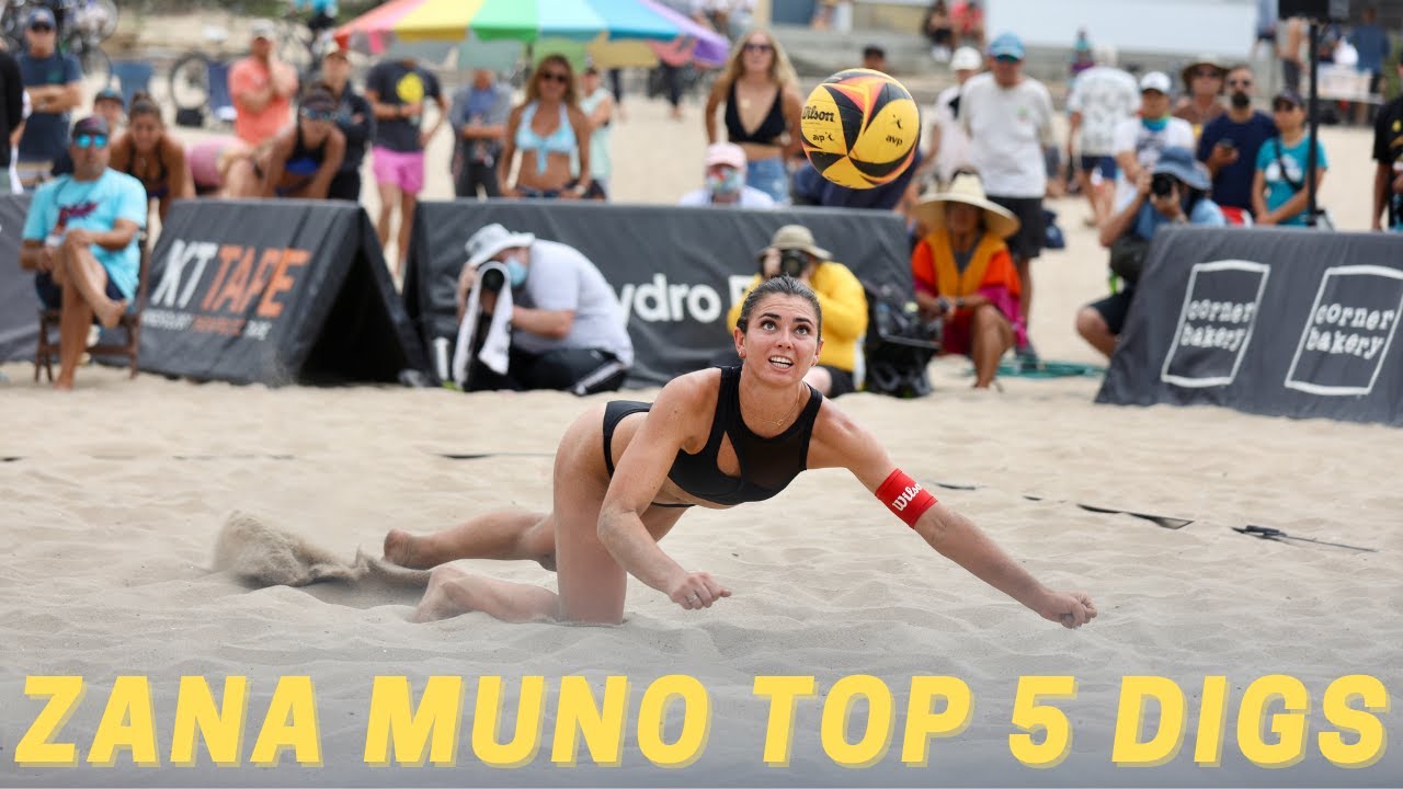 Zana Muno TOP 5 DIGS from AVP CHICAGO 2021