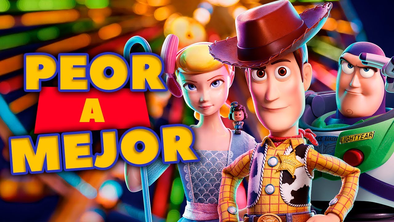Todas las Películas de TOY STORY de PEOR a MEJOR