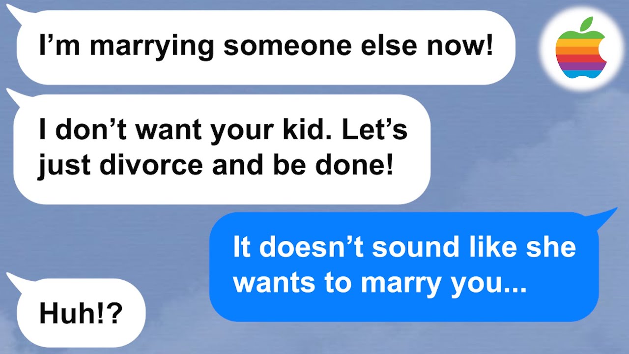 【Apple】My husband demanded a divorce weeks before I gave birth! Life came at him quick though LOL