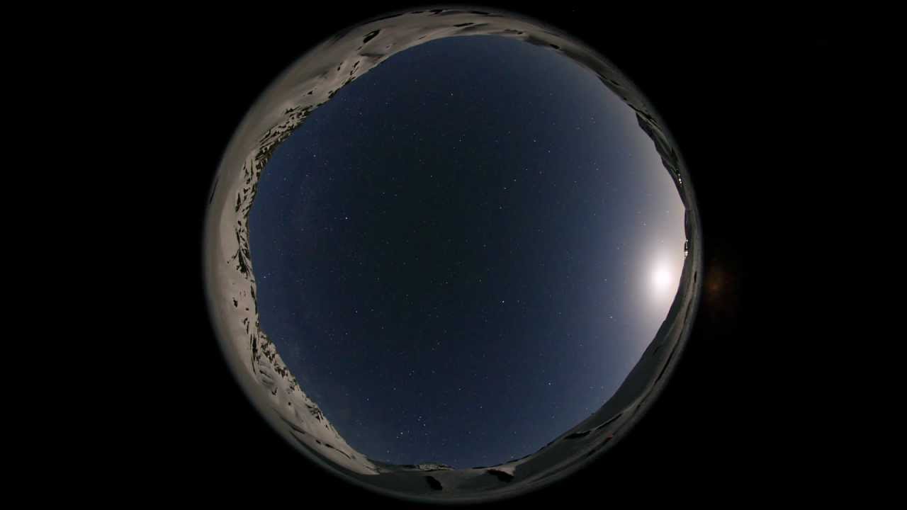 Moonset at Raichosawa