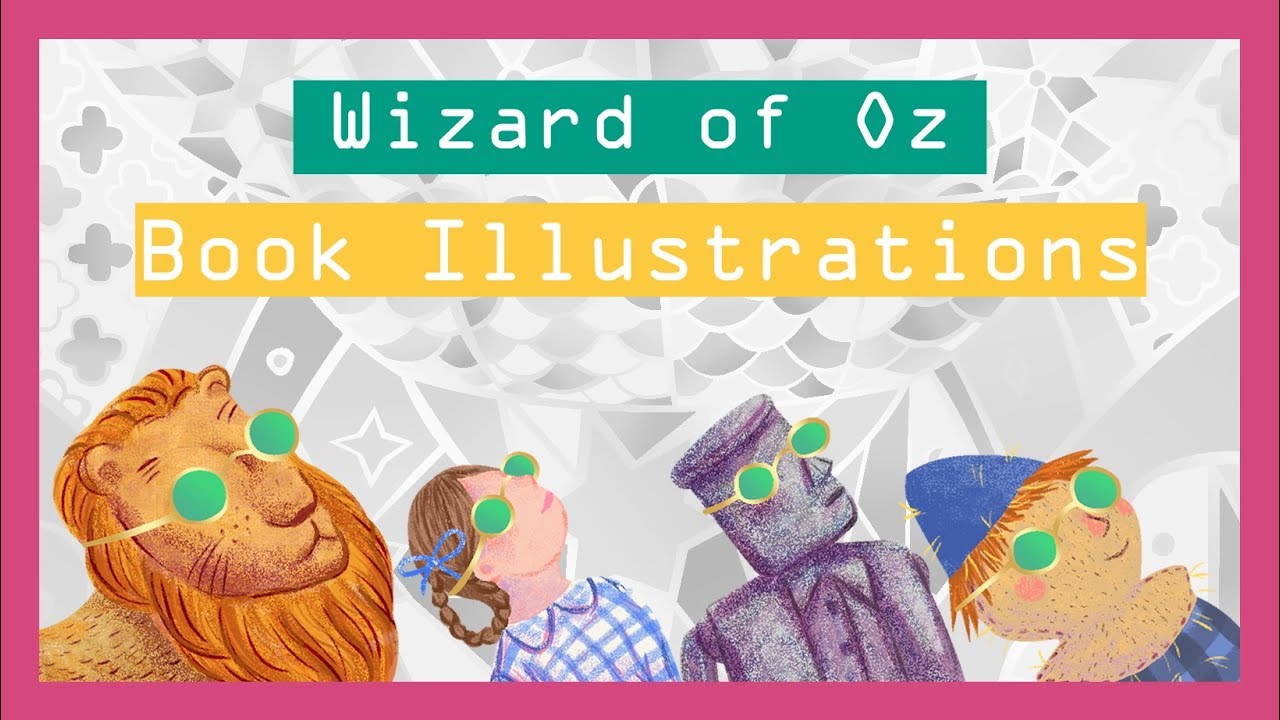 Wizard of Oz Book Illustrations | Studio Vlog