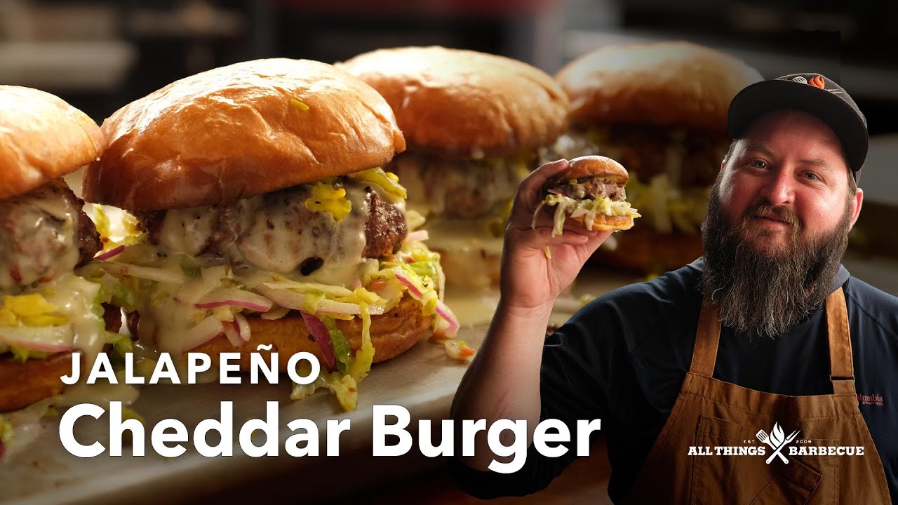 Grilled Jalapeño Cheddar Burger – Easy Step-by-Step Recipe