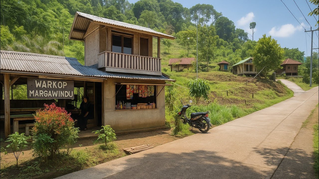 Super Mantap‼️Warung kopi Unik Di Tengah Perkebunan Teh Margawindu Alam Indah Sumedang