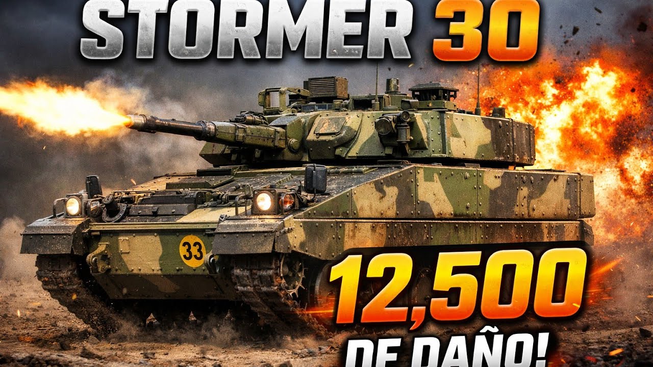 Stormer 30 | 12'7K DAÑO |PARTIDA COMPLETA |WOT CONSOLE