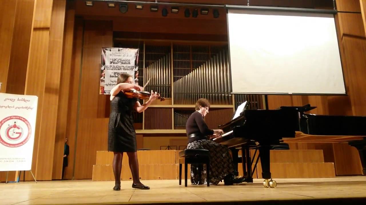 Ana Beriashvili   Introduction and Polonaise by Carl Bohm Violin