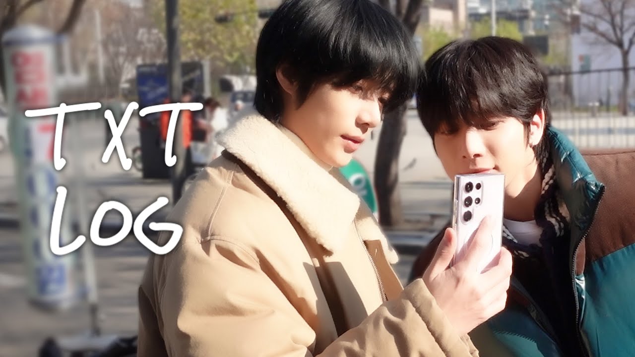 UPPUZ's Cozy Jongno Vlog❄️ | Vintage Cameras, Records, and Tea 📸🎼🌿 | TXT-LOG | TXT (투모로우바이투게더)