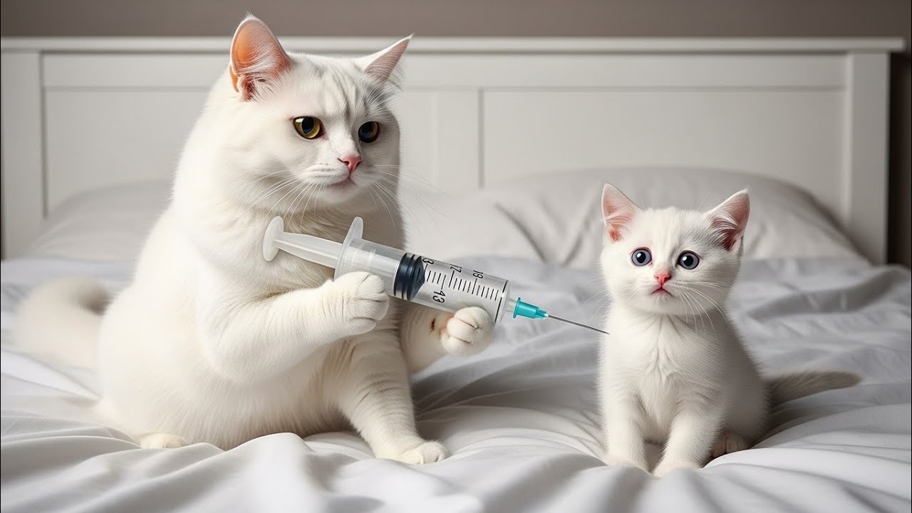 “Doctor Cat aur Masoom Kitten 😺💉” || “Cute Kitten ka First Doctor Visit 🐱” ||“Funny Cat Doctor Scene