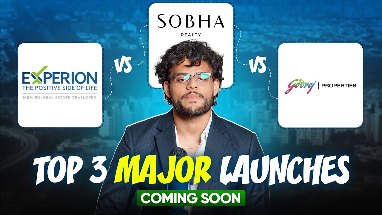 Top 3 Upcoming Luxury Launches in Noida 2025 | Experion Sector 151| Sobha Sector 1| Godrej Gr. Noida