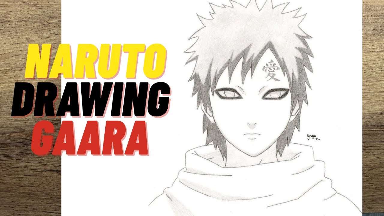 Drawing Gaara 🔥 Naruto Anime Art