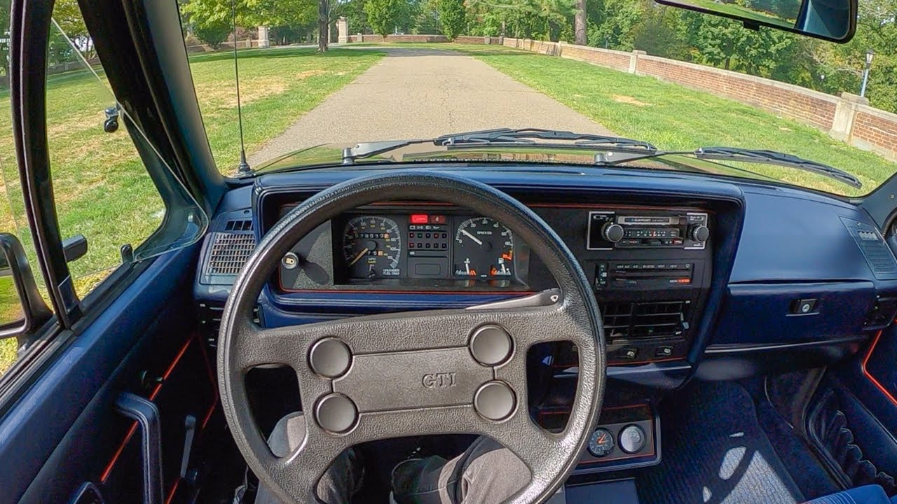 1984 Volkswagen Rabbit GTI - POV Test Drive by Tedward (Binaural Audio)