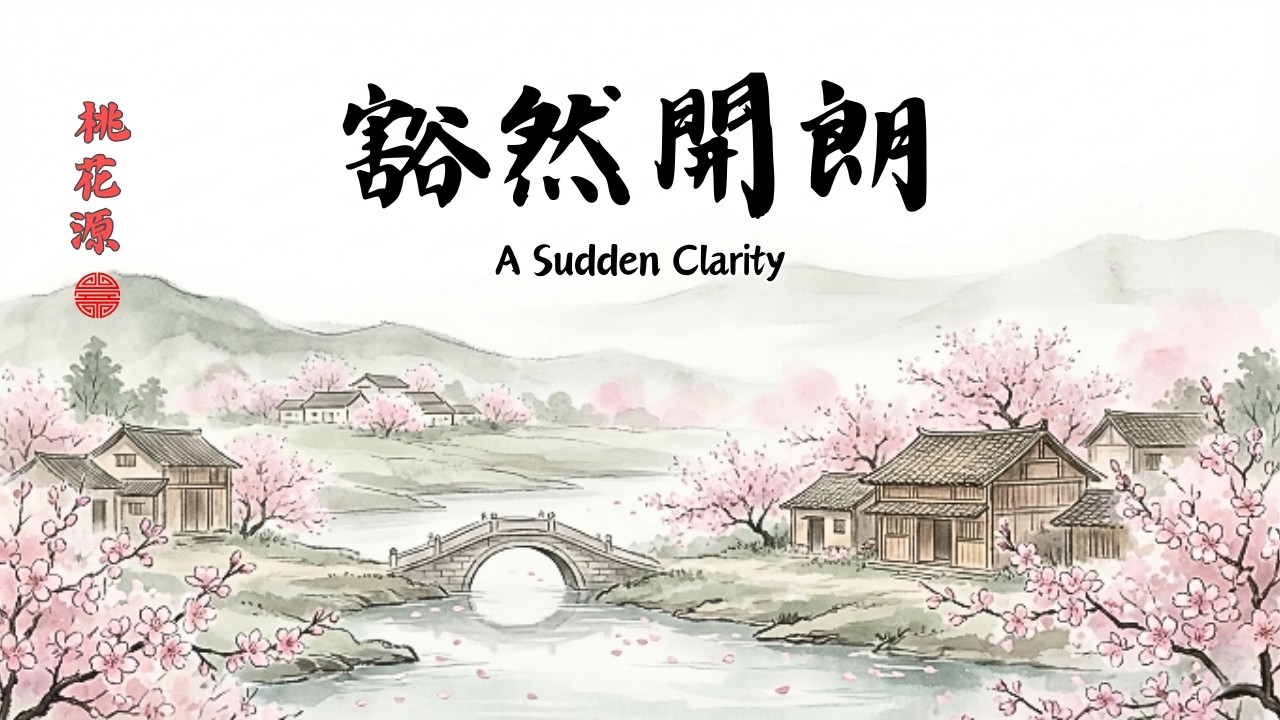 傳統中國風音樂 🌸豁然開朗 (Suddenly Open and Clear) | 1 Hour Chinese Zen Music | 舒壓、靜心、品茗必聽 🍂 古琴·古箏·琵琶·竹笛 靜心放鬆