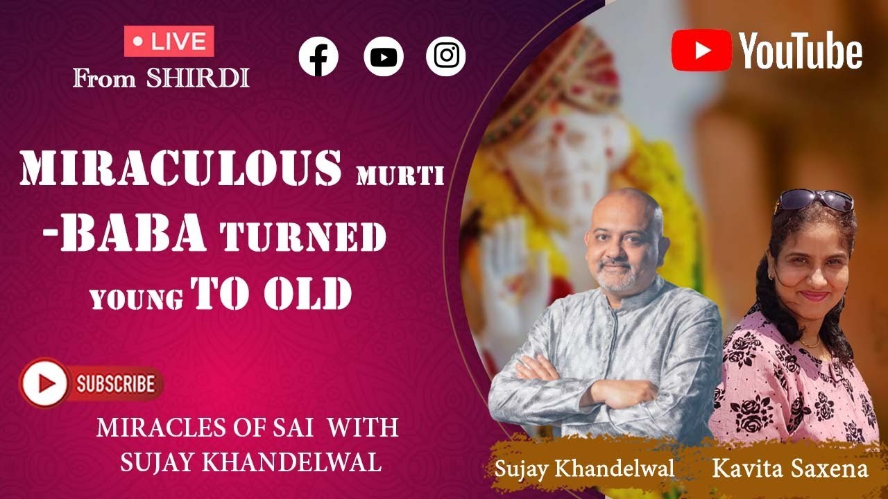 Miraculously Baba's Murti turned Young to Old || 