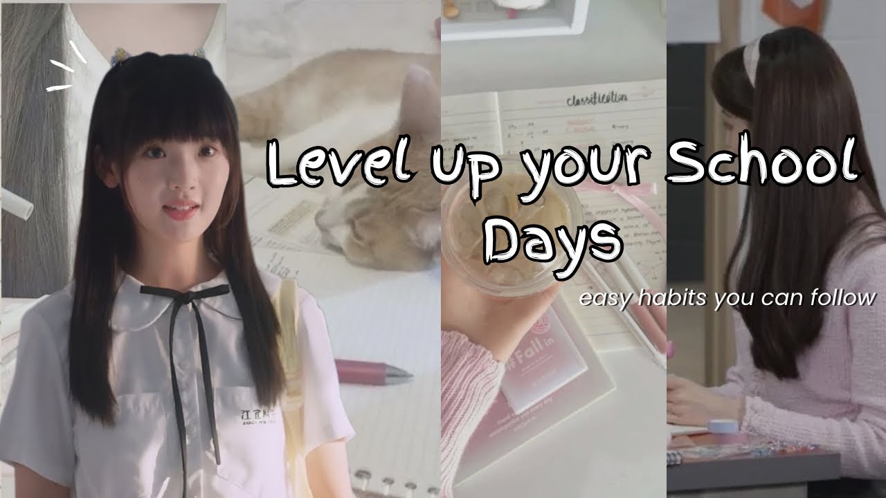 Everyday School Habits That Help You Stay Balanced📚✨- | School Glow up | 