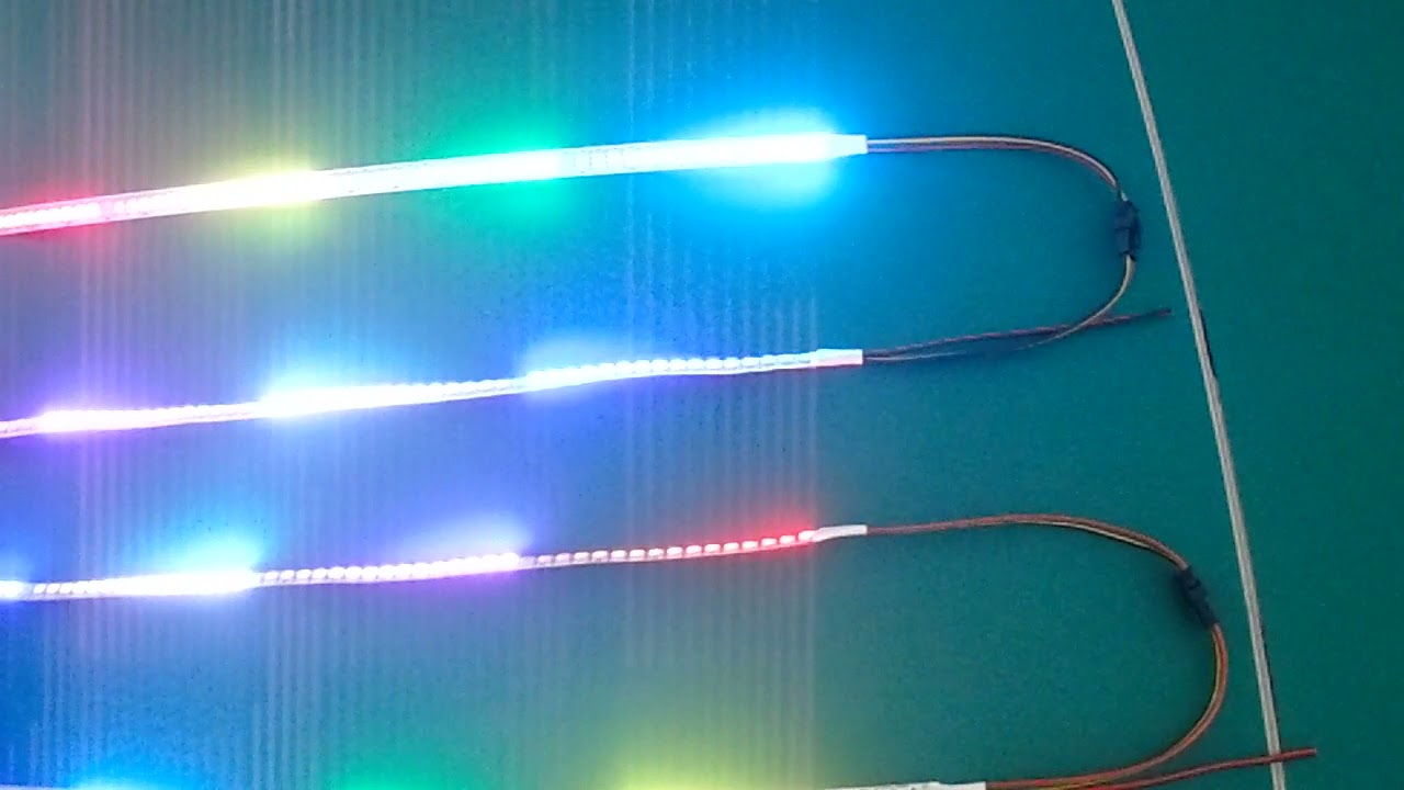 12V 144 LED per meter, addressable LED Strip RGB K 1000C