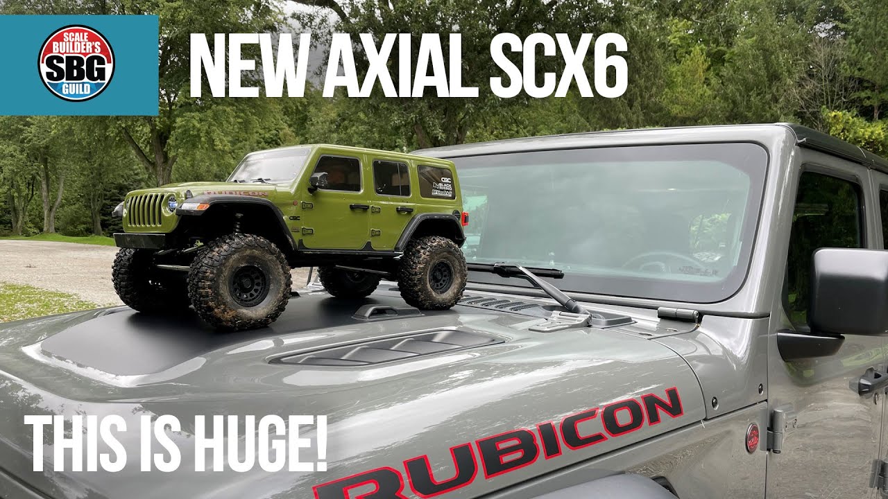 Axial SCX6 Wrangler Rubicon — он ОГРОМНЫЙ!