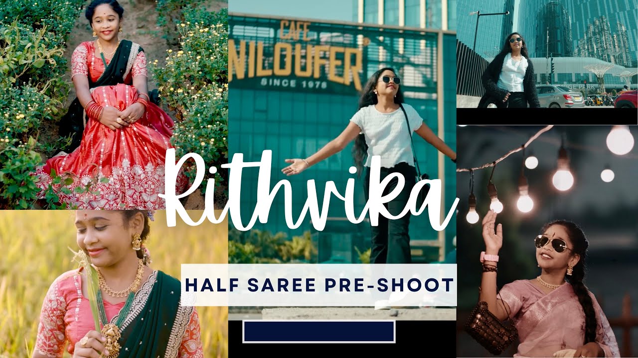 Aitha Rithvika |Best Half Saree Preshoot| #preshoot #youtubeshorts #youtube #hyderabad #best #telugu
