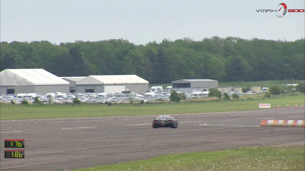 Auto Vivendi | Vmax200 KOENIGSEGG 1:ONE RECORD BREAKING  RUN!