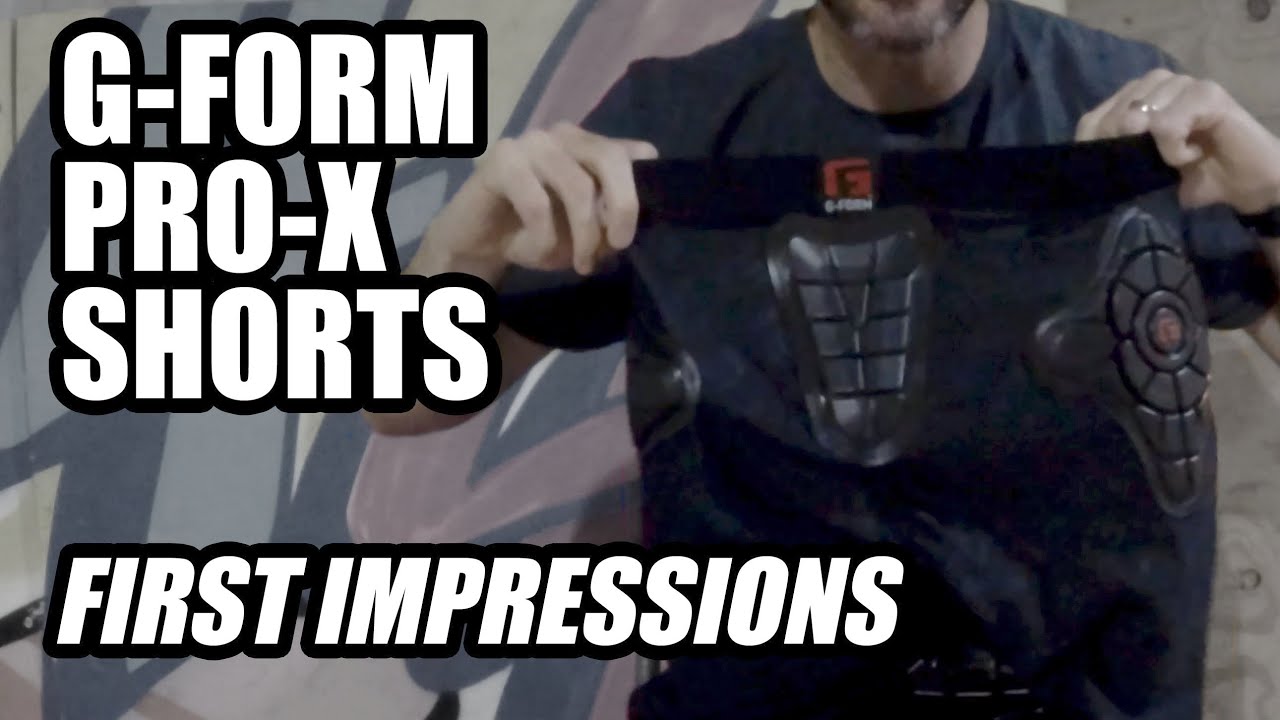 G-Form Pro-X Compression Shorts with Inline Skates - FIRST IMPRESSIONS