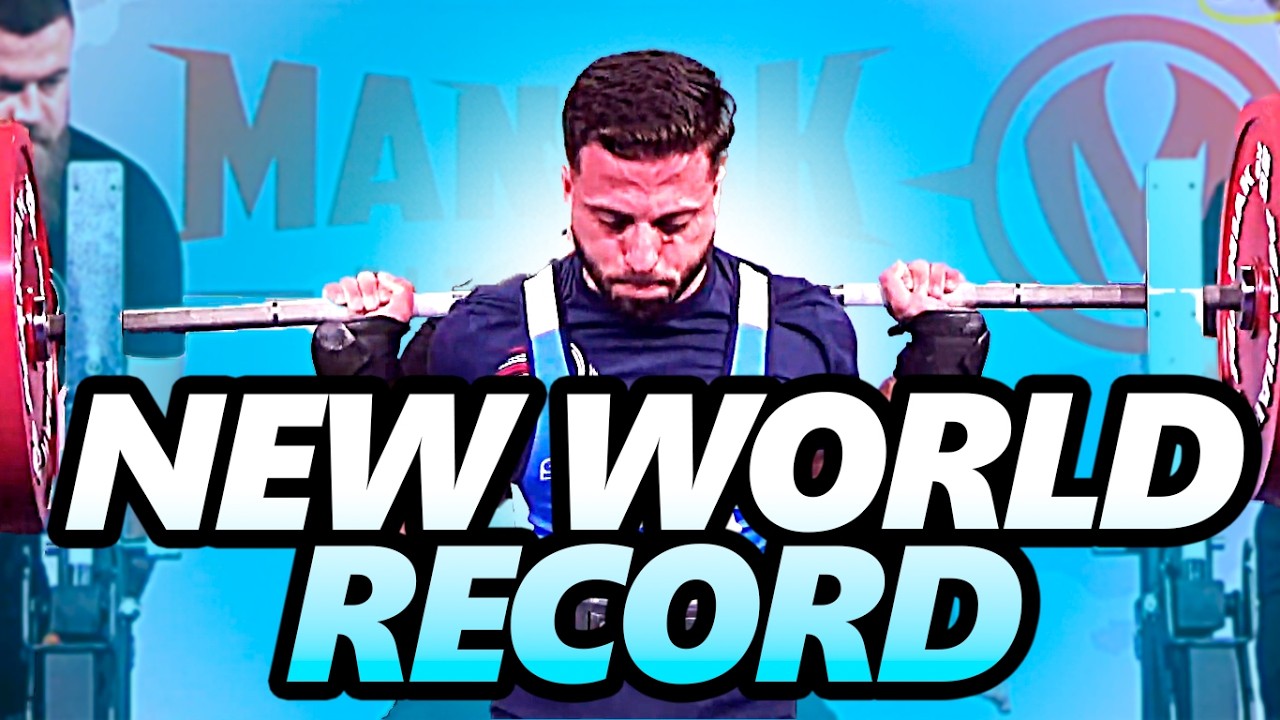 ANTOINE GARCIA: New SQUAT WORLD RECORD at 59kg Class