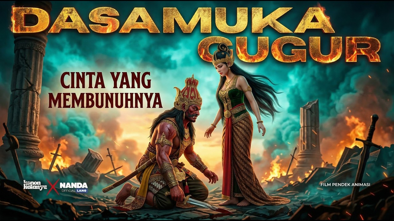 KISAH CINTA TRAGIS RAHWANA‼️Official Short Movie - Animasi Wayang AI