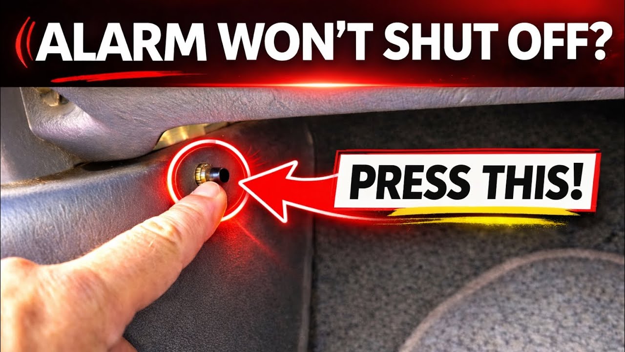 HOW TO TURN OFF CAR ALARM! 🚨 EASY - No Key FOB Needed! (2024 UPDATED)