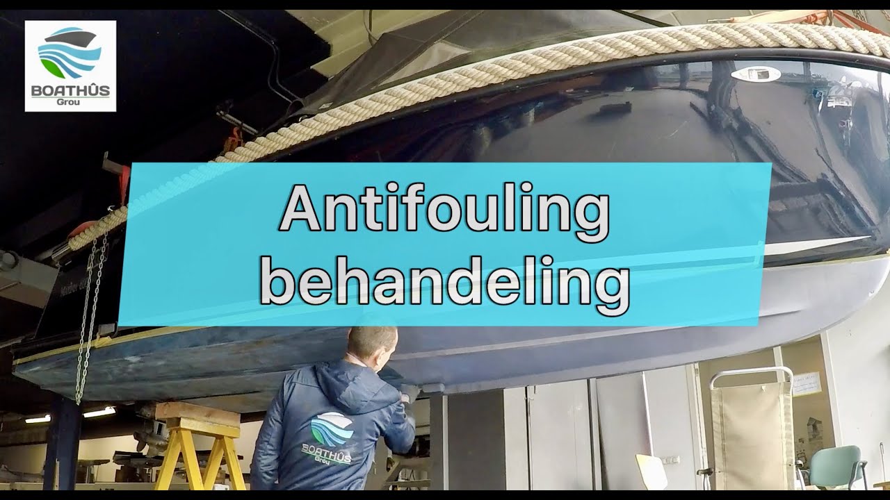 ANTIFAULING BEHANDELING bij Boathûs Grou [Friesland]. Winterstalling binnen en buiten