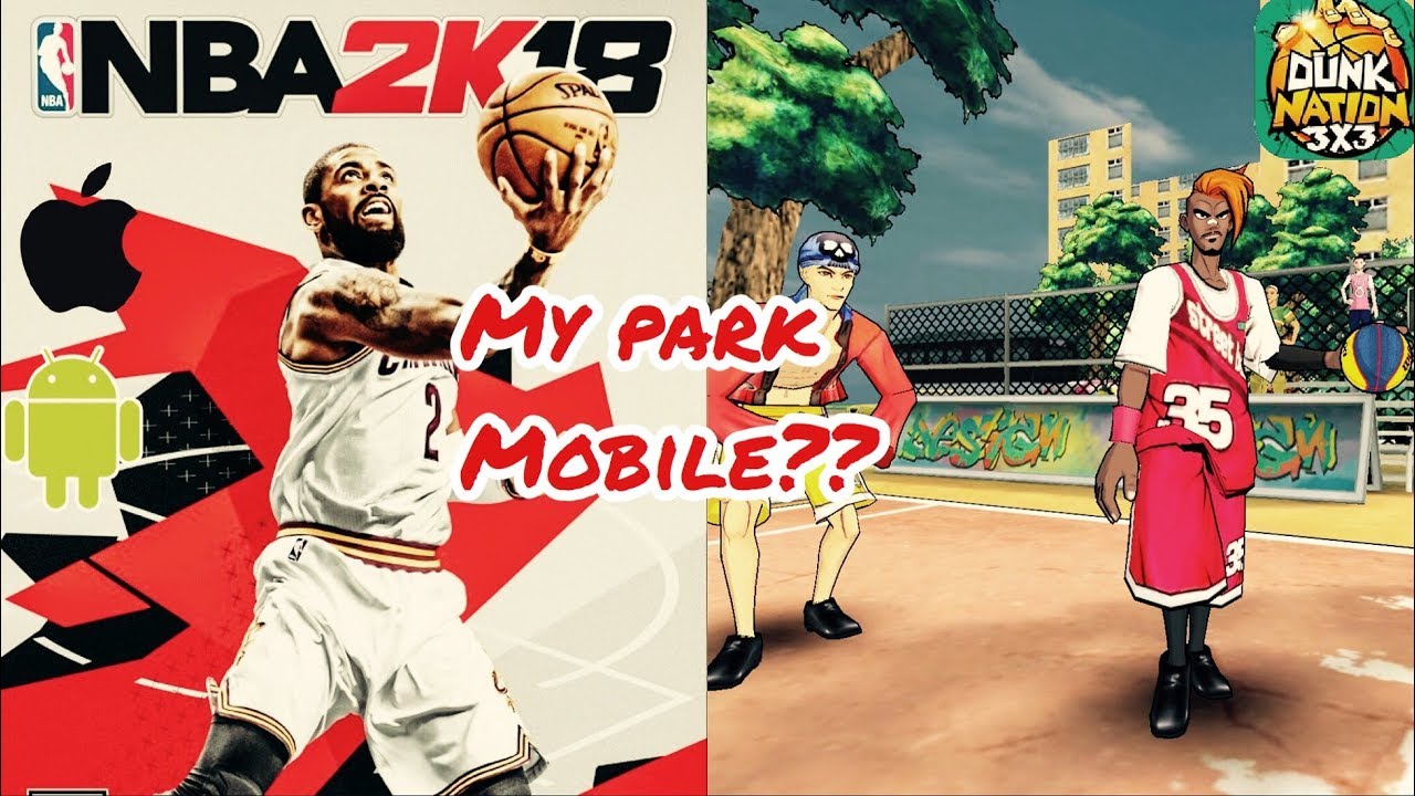 NBA 2K18 My Park GAMEPLAY On MOBILE??!! Dunk Nation 3x3 Gameplay